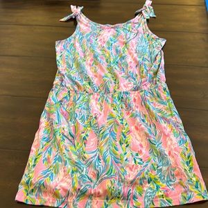 Girls Lilly Pulitzer romper dress Size XL (12-14)